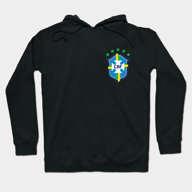 Brazil Football Club Hoodie by SevenMouse